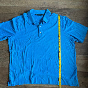 Men's Bobby Jones Polo Shirt 2XL Blue Clearance